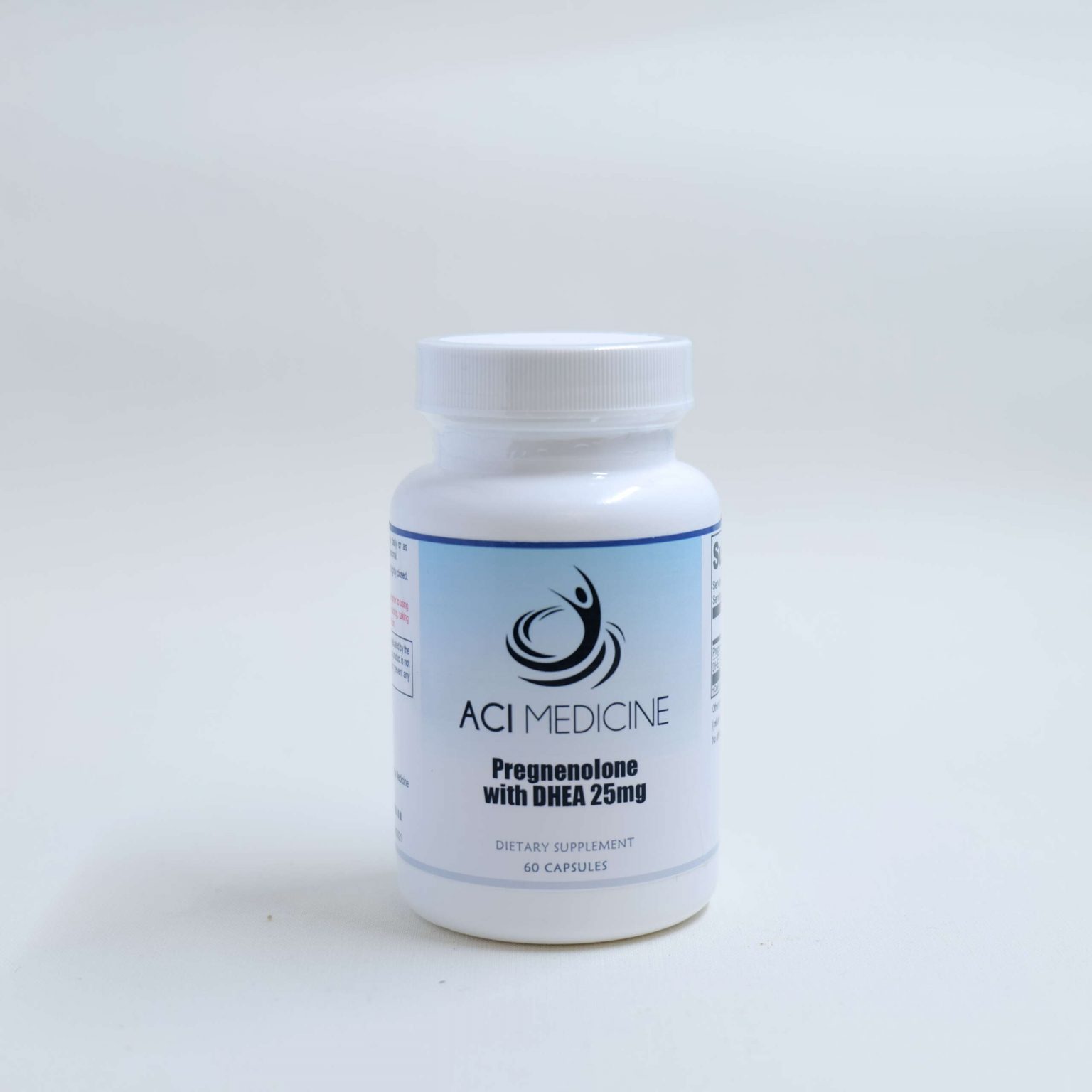 Pregnenolone with DHEA 25mg 60 ct ACI Medicine
