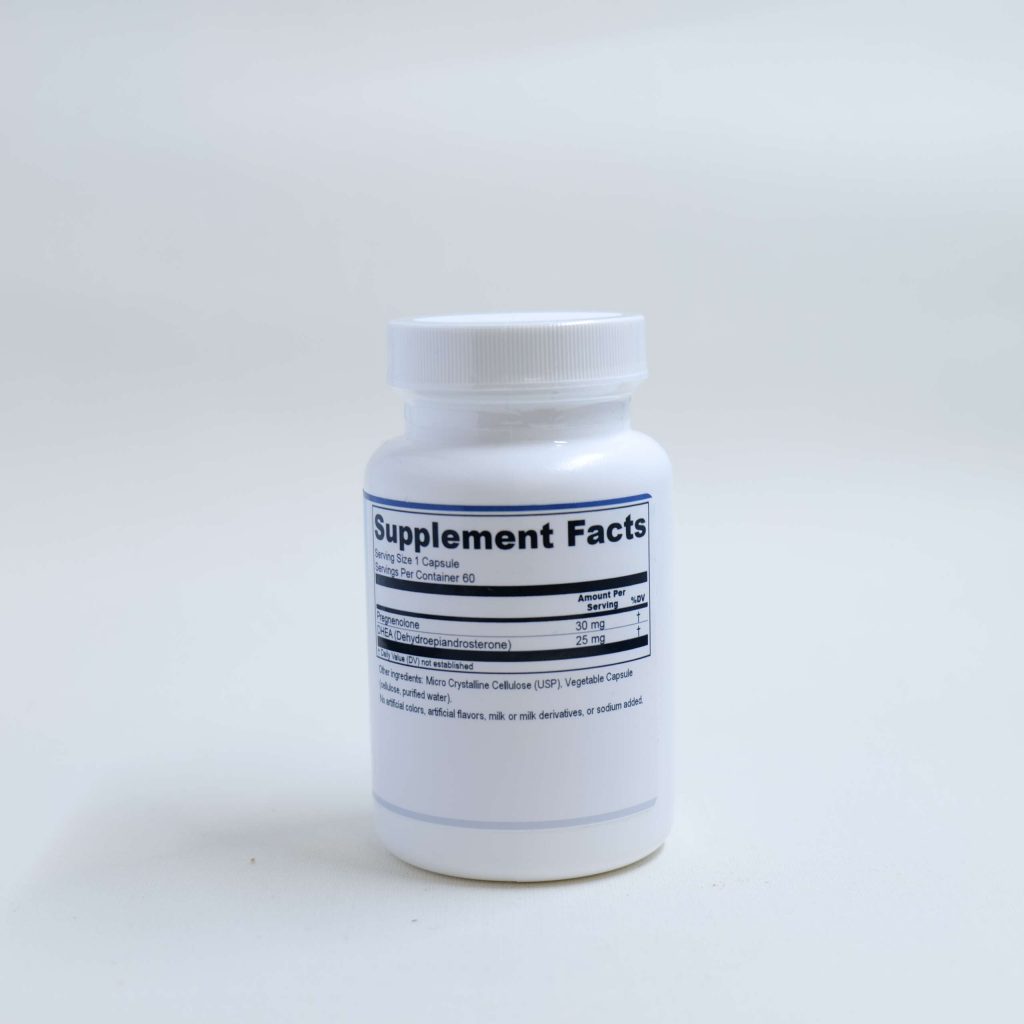Pregnenolone with DHEA 25mg ACI Medicine